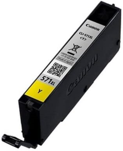 Canon Originaltinte CLI-571XL Y, Größe XL, Gelb, Recyclebare Verpackung