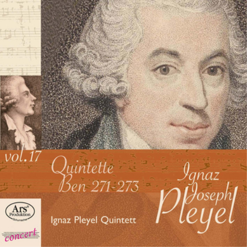 Ignaz Joseph Pleyel: Quintette, Ben 271-273 - Volume 17