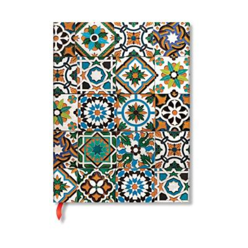 Porto (Portuguese Tiles) Ultra Lined Hardback Journal (Elastic Band Closure)