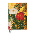 Natsu (Rinpa Florals) Midi Lined Hardback Journal (Wrap Closure)