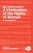 Mary Wollstonecraft's A Vindication of the Rights of Woman