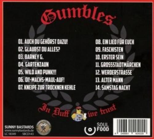 Gumbles-In Duff We Trust