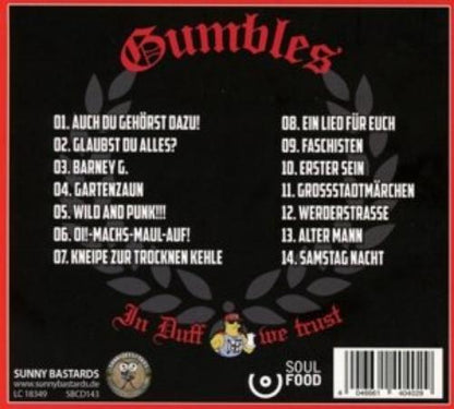 Gumbles-In Duff We Trust
