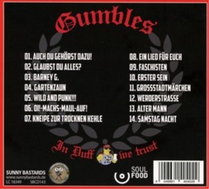 Gumbles-In Duff We Trust