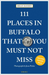 111 Places in Buffalo That You Must Not Miss