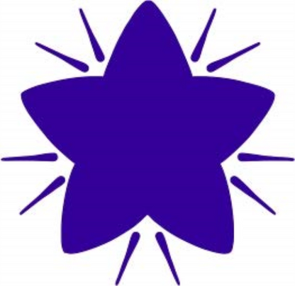 COLOP motivational stamp - Blue star | 147164 | Teacher reward school stamper