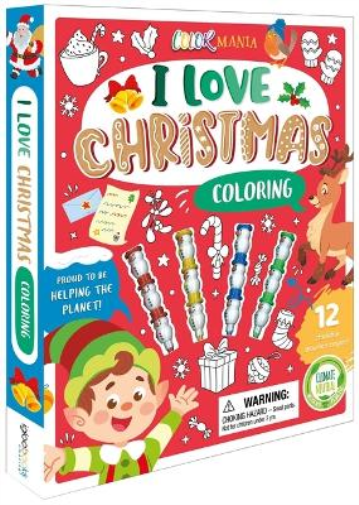 I Love Christmas Coloring
