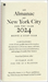 An Almanac of New York City for the Year 2024