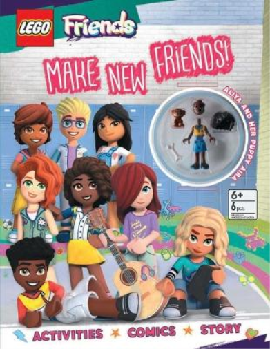 Lego Friends: Make New Friends: Activity Book With Mini Doll (Activity Book with Minifigure