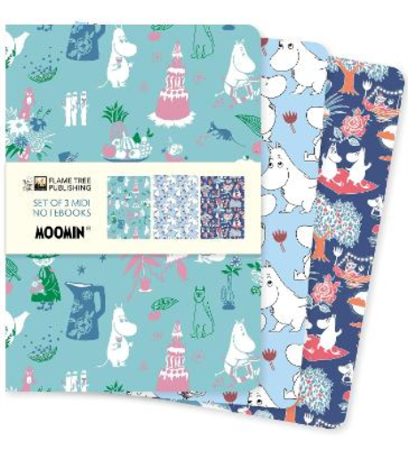 Moomin Classics Set of 3 Midi Notebooks