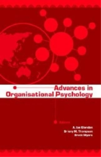 Advances in Organisational Psychology