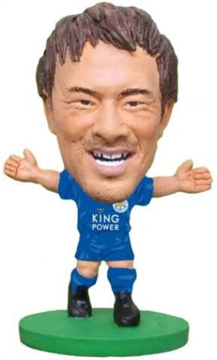 SoccerStarz SOC1081 Leicester Shinji Okazaki Classic Home Kit Figuras