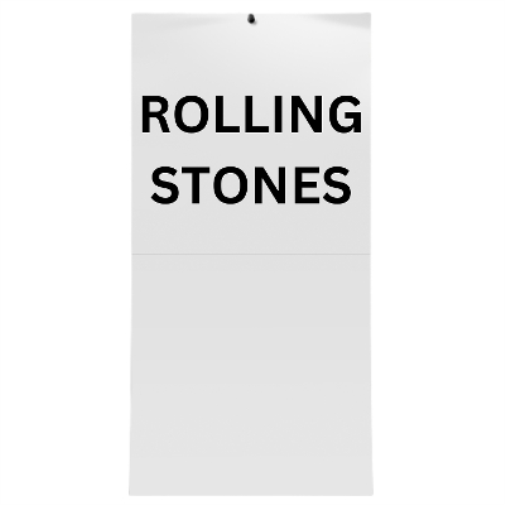 Official Rolling Stones 2024 A3 Wall Calendar