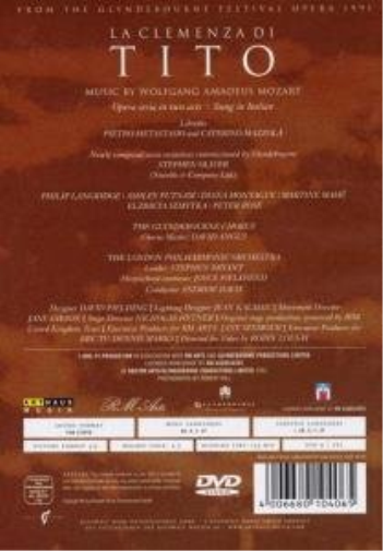 Mozart, Wolfgang Amadeus - La Clemenza Di Tito (Glyndebourne Chorus/London Philharmonic