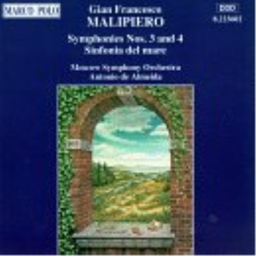 Malipiero-Symphonies Nº3 & 4