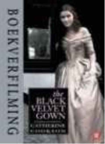 Black velvet gown, the