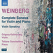 Weinberg: Complete Sonatas for Violin and Piano/Violin Sonatina