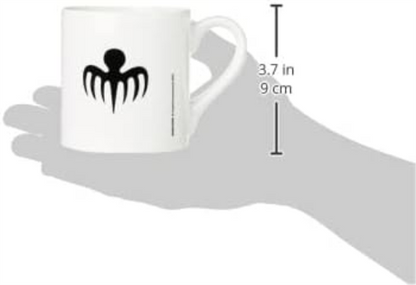 Pyramid Mug, Porcelain, Multi-Colour, 1 Count (Pack of 1