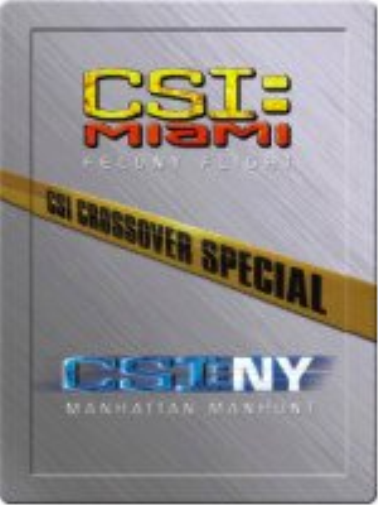 CSI Miami - New York CROSSOVER SPECIAL - steel case collectors ed.