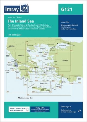 Imray Chart G121: The Inland Sea (G Charts