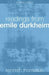 Readings from Emile Durkheim