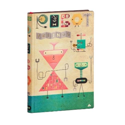 Paperblanks Softcover Flexis Come Together | Lined | Mini (95 × 140 mm) (Retro Pop!