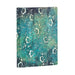Paperblanks | Hardcover Journal | Kuro | Unlined | Mini (95 × 140 mm) (Katagami Florals) Unlined Mini (140 x 95