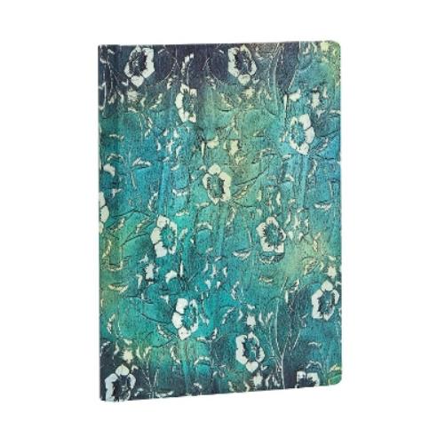 Paperblanks | Hardcover Journal | Kuro | Unlined | Mini (95 × 140 mm) (Katagami Florals) Unlined Mini (140 x 95