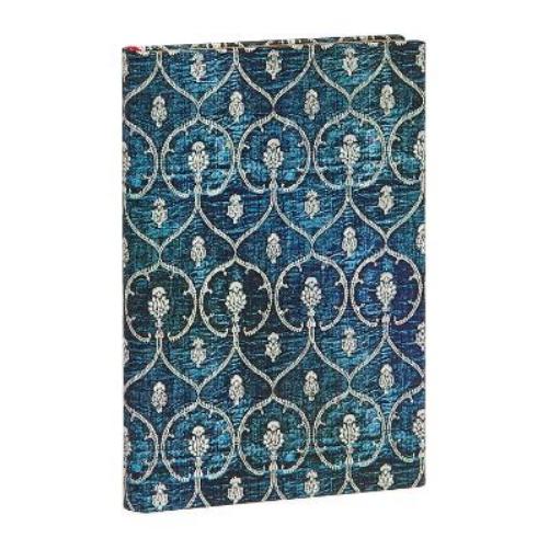 Paperblanks Hardcover Journal Blue Velvet | Unlined | Mini (95 × 140 mm