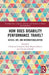 How Does Disability Performance Travel?