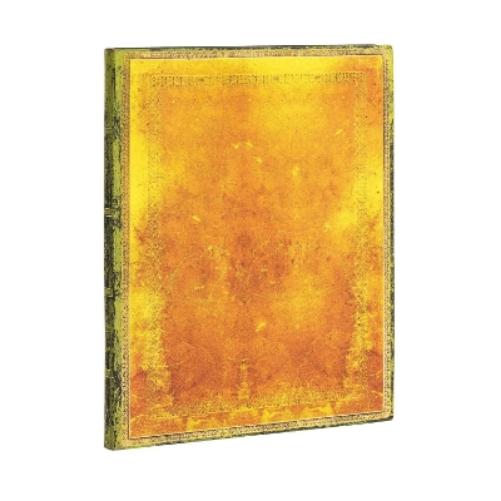 Paperblanks Softcover Flexis Ochre | Lined | Ultra (180 × 230 mm) (Old Leather Collection