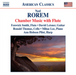 Ned Rorem: Chamber Music With Flute