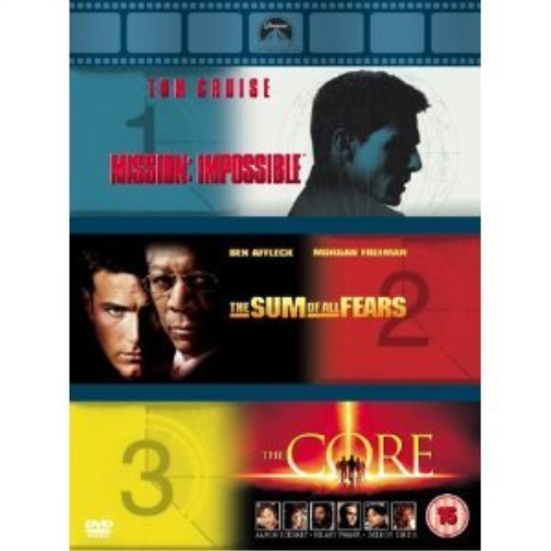 Mission Impossible/The Sum Of All Fears/The Core