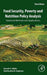 Food Security, Poverty and Nutrition Policy Analysis