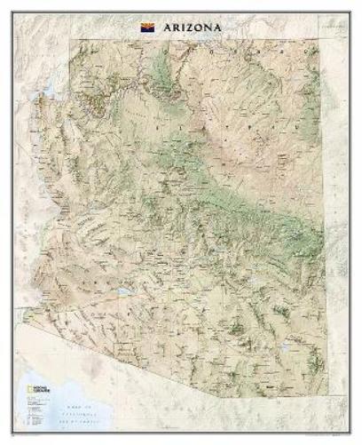 Arizona Map [Tubed]