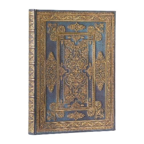 Blue Luxe (Luxe Design) Ultra Lined Hardback Journal (Elastic Band Closure)