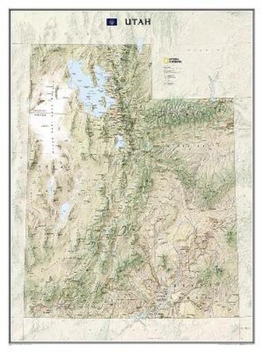 Utah Map [Laminated]