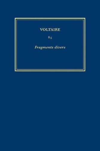 Œuvres complètes de Voltaire (Complete Works of Voltaire) 84