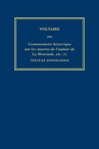 Œuvres complètes de Voltaire (Complete Works of Voltaire) 78C