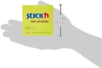 Stick'N Assorted Neon Z Notes (Pack of 6