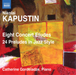 Nikolai Kapustin: Eight Concert Etudes/24 Preludes in Jazz Style