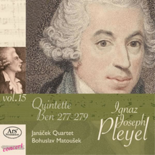 Ignaz Joseph Pleyel: Quintette, Ben277-279 - Volume 15