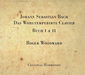 The Well-Tempered Clavier Books I & II, BWV 846-893