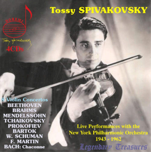 Tossy Spivakovsky: Live Performances With...