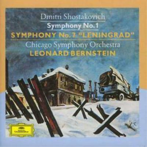 Symphonies Nos. 1 and 7 'Leningrad' (Bernstein, Chicago So)