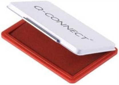 Q-Connect KF25212 Medium Stamp Pad Metal Case