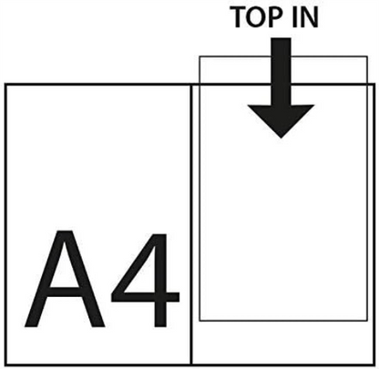 Pentel Presentation File A4, Black, 1 Pack of 5 Files