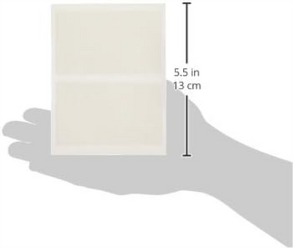 Pelltech 60 x 95mm Self Adhesive Business Card Pocket (Pack of 100