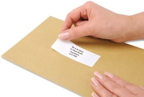 Q-Connect Address Label Roll Self Adhesive 76x50mm White (Pack of 1500) 9320029