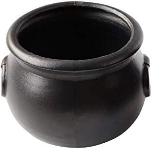 Rubie's Official 8 inch Witch Kettle Cauldron Halloween Adult (One Size),Black